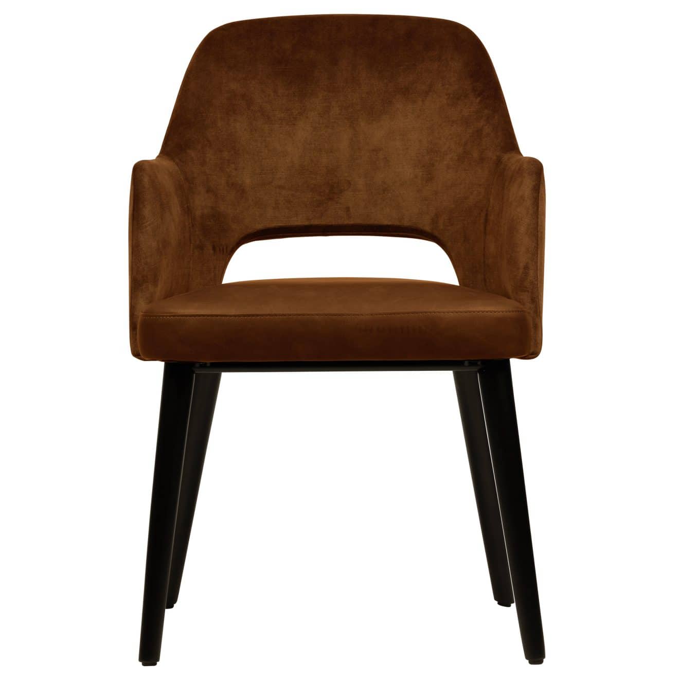 96120980 Olsen Armstoel Roestbruin 2hr