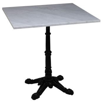 96307546 Onderstel London 4 Black 96314830 Tafelblad Marmer Bianco