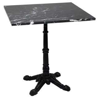 96307546 Onderstel London 4 Black 96314850 Tafelblad Marmer Nero