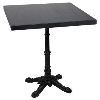 96307546 Onderstel London 4 Black 96316870 Massief Eiken Zwart