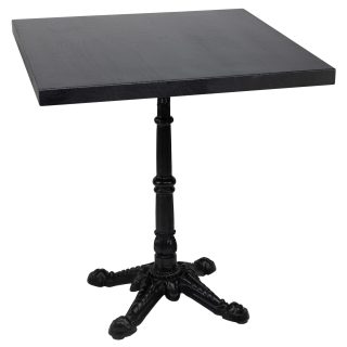 96307546 Onderstel London 4 Black 96316870 Massief Eiken Zwart