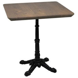 96307546 Onderstel London 4 Black 96317970 Tafelblad Afgeronde Hoek Savana