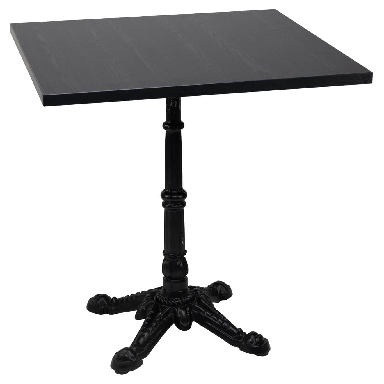 96307546 Onderstel London 4 Black 96806930 Tafelblad T608