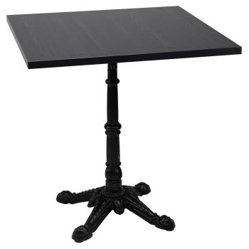 96307546 Onderstel London 4 Black 96806930 Tafelblad T608