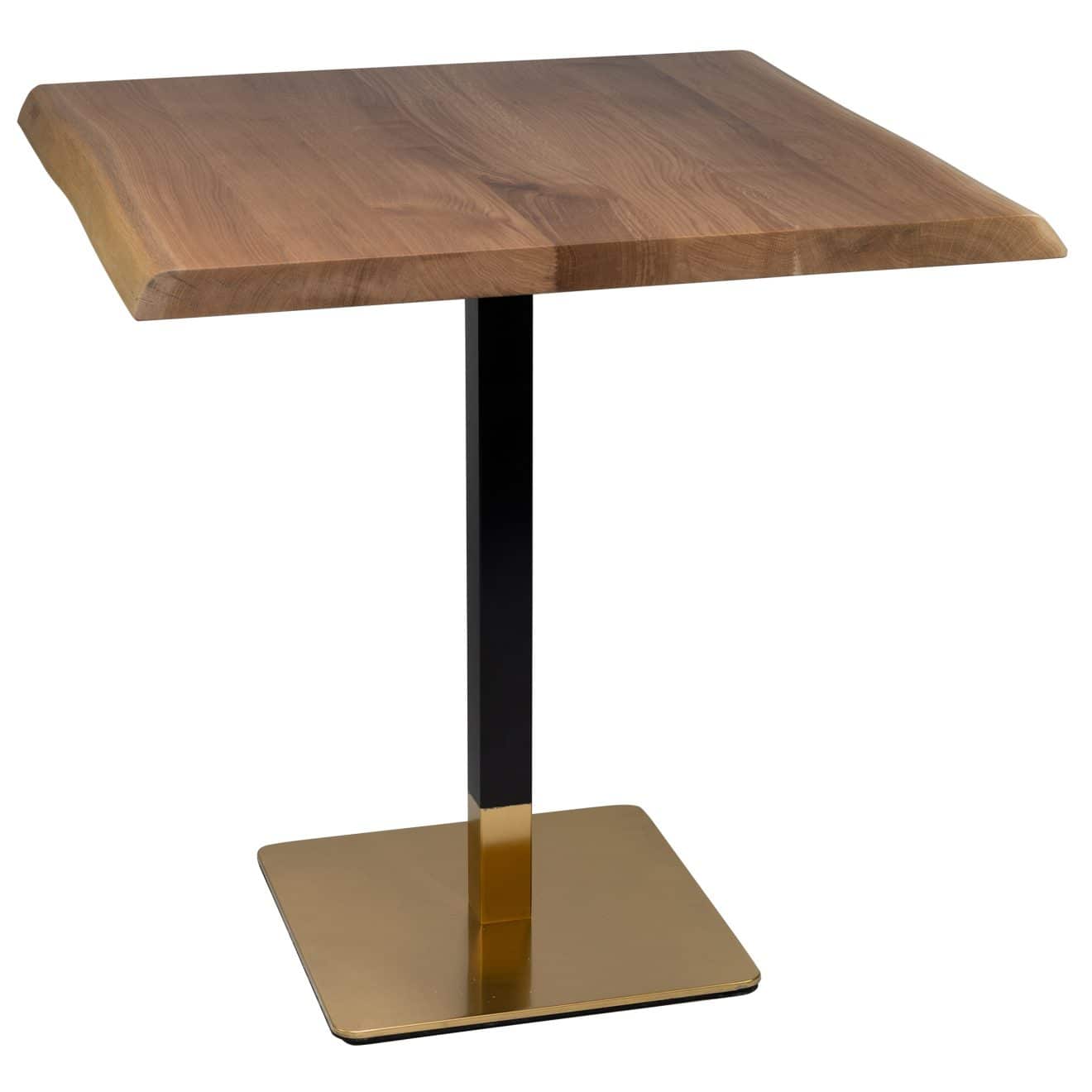 96312680 Onderstel Dados Black Gold 96317950 Tafelblad Boomkant Eiken Tree Naturel