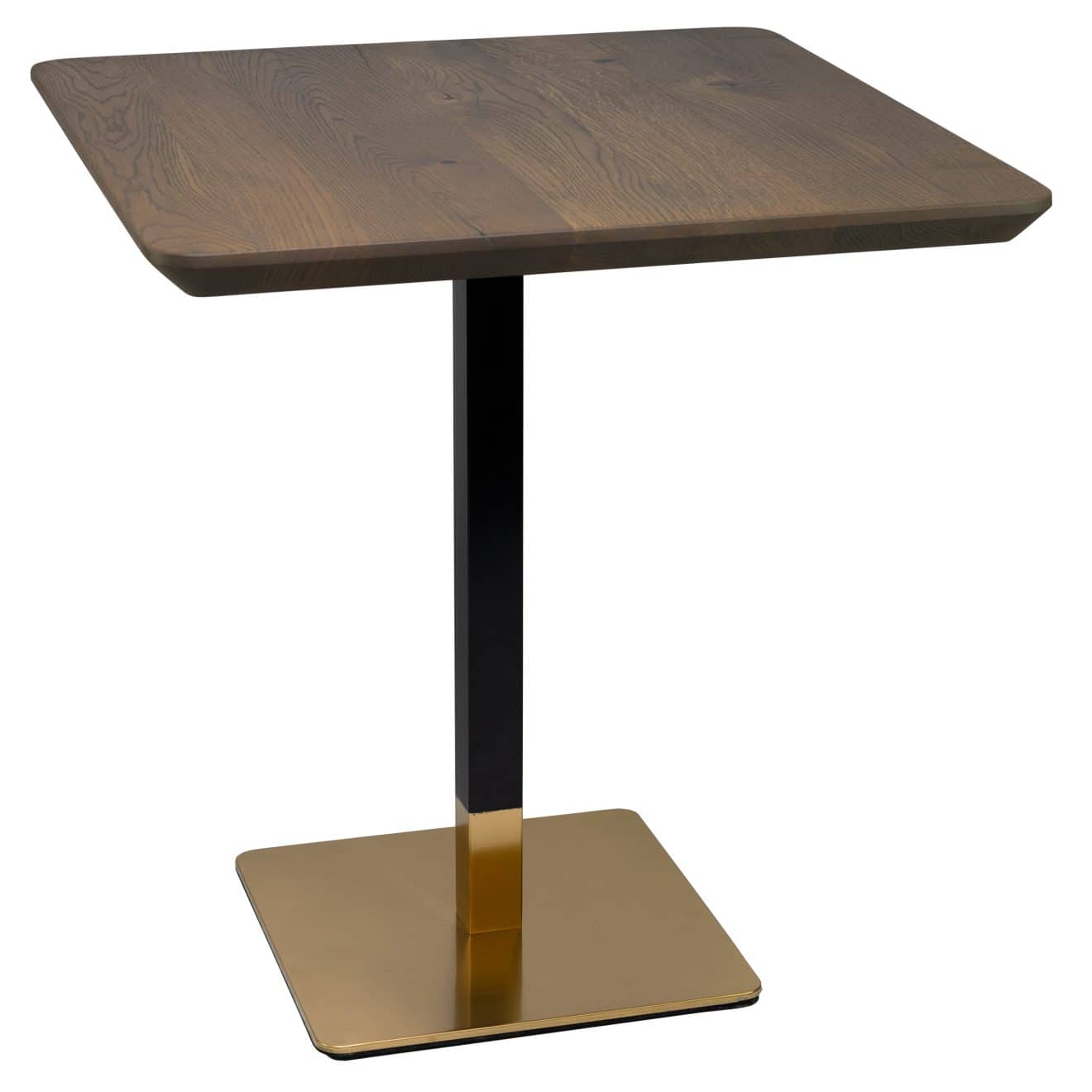 96312680 Onderstel Dados Black Gold 96317970 Tafelblad Eiken Afgerondehoek Verjongd Savanna