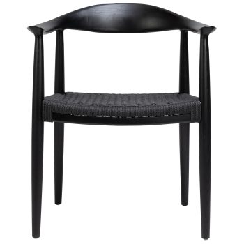 96000610 Stoel Nordic Zwart 2hr