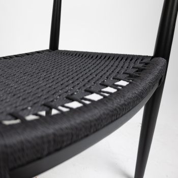 96000610 Stoel Nordic Zwart 6hr