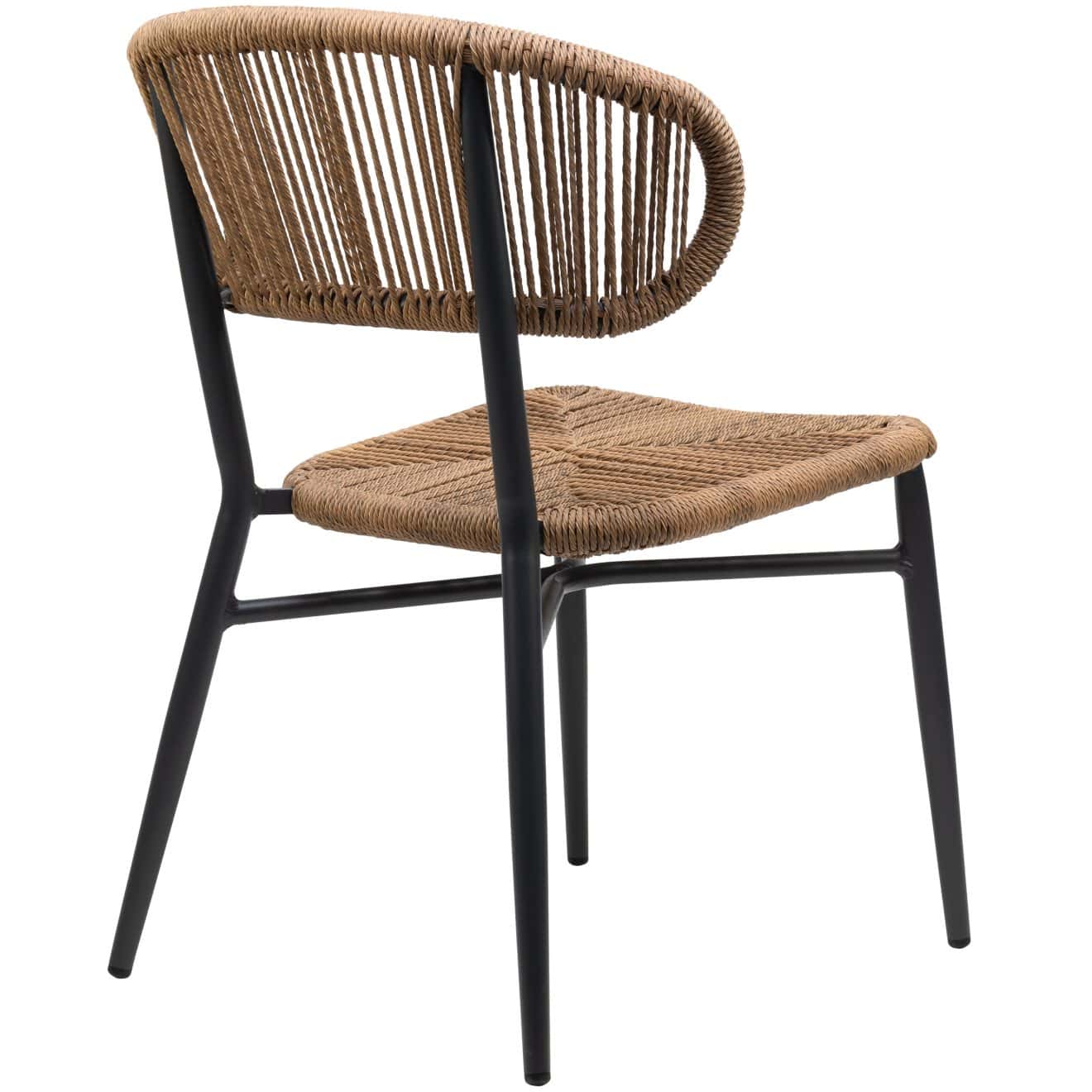 96915260 Terrasstoel Jorden Charcoal Naturel 4hr