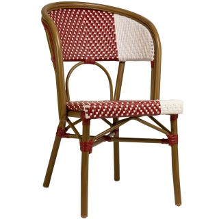 96915290 Terrasstoel Santa Cruz Rood 1hr