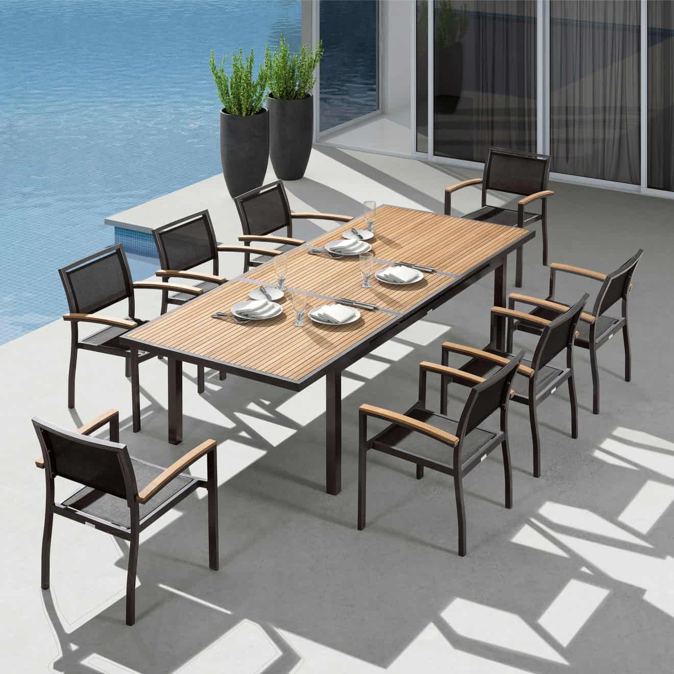 96915140 Heck Diningset 9delig 2hr