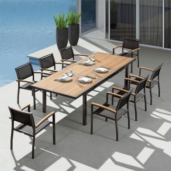 96915140 Heck Diningset 9delig 2hr