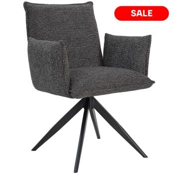 96124260 Nella Armstoel Antraciet 1 Outlet