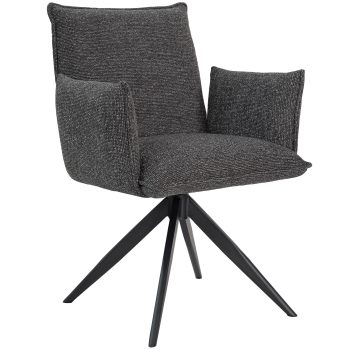 96124260 Nella Armstoel Antraciet 1hr