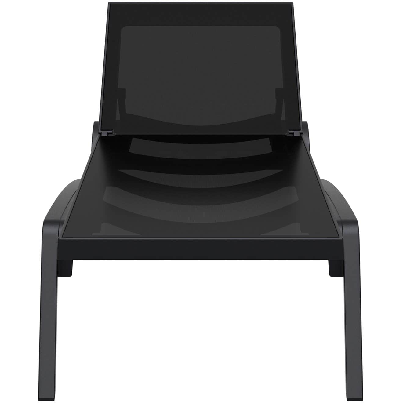 96916270 Pacific Sunlounger Zwart 2hr