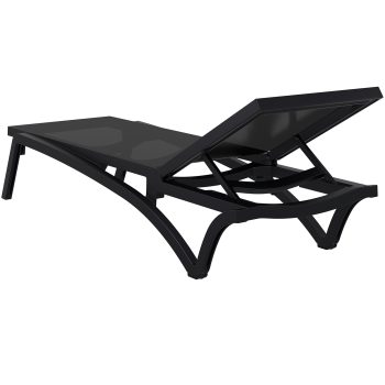 96916270 Pacific Sunlounger Zwart 4hr