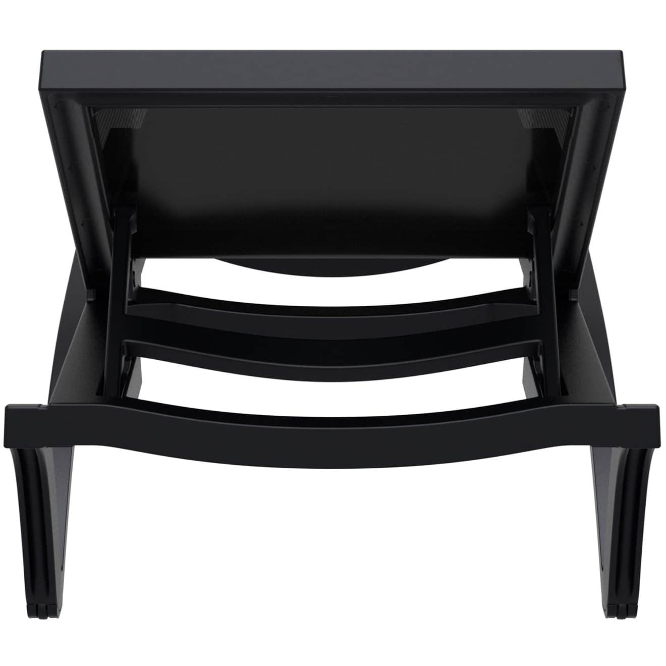 96916270 Pacific Sunlounger Zwart 5hr