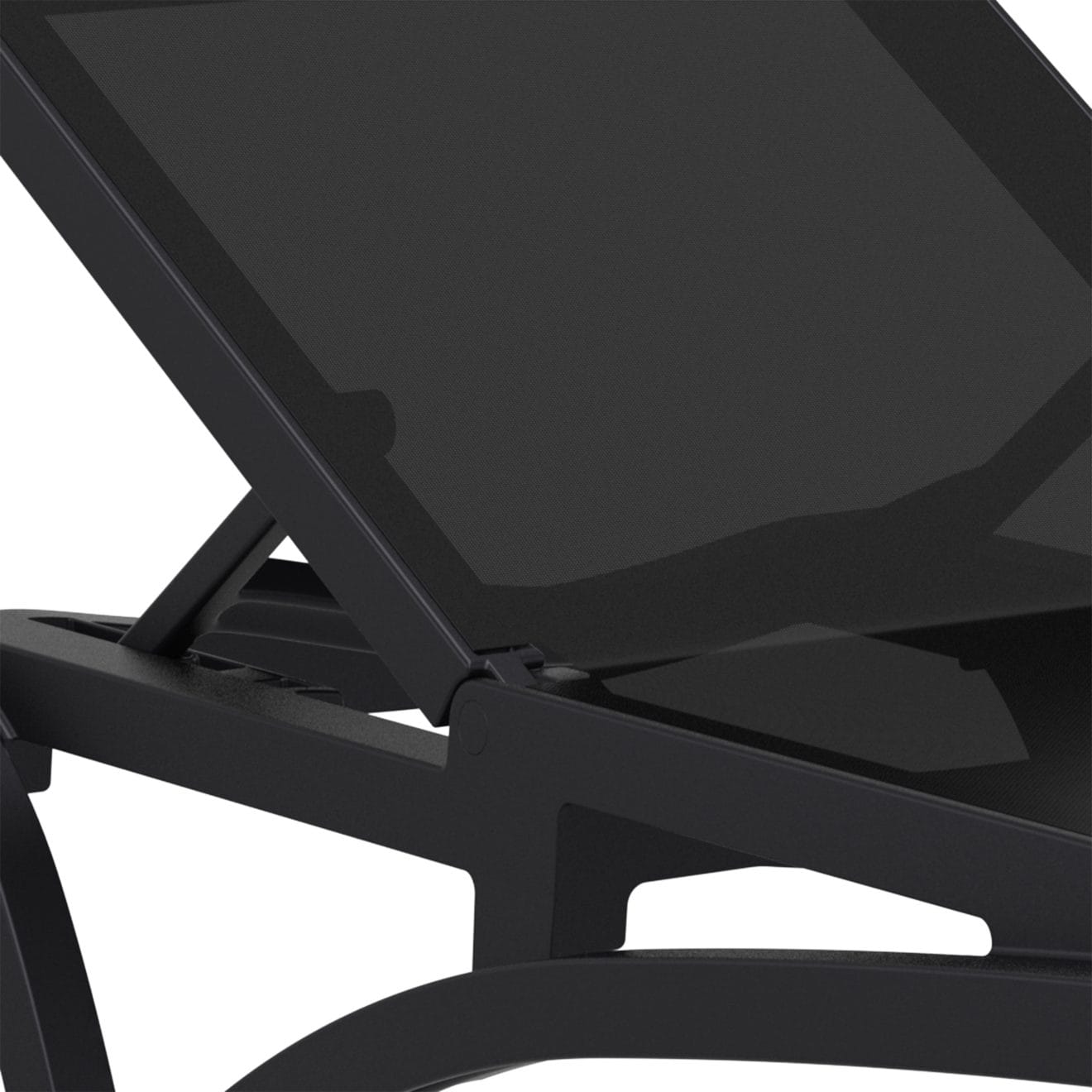 96916270 Pacific Sunlounger Zwart 6hr
