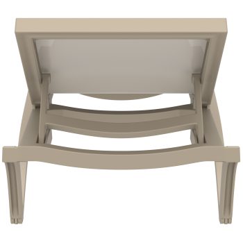 96916280 Pacific Sunlounger Taupe Taupe 5hr