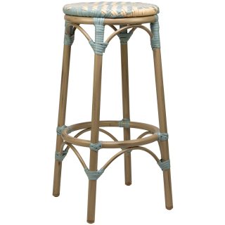 96915950 Barkruk Todd Blauw Beige 1hr