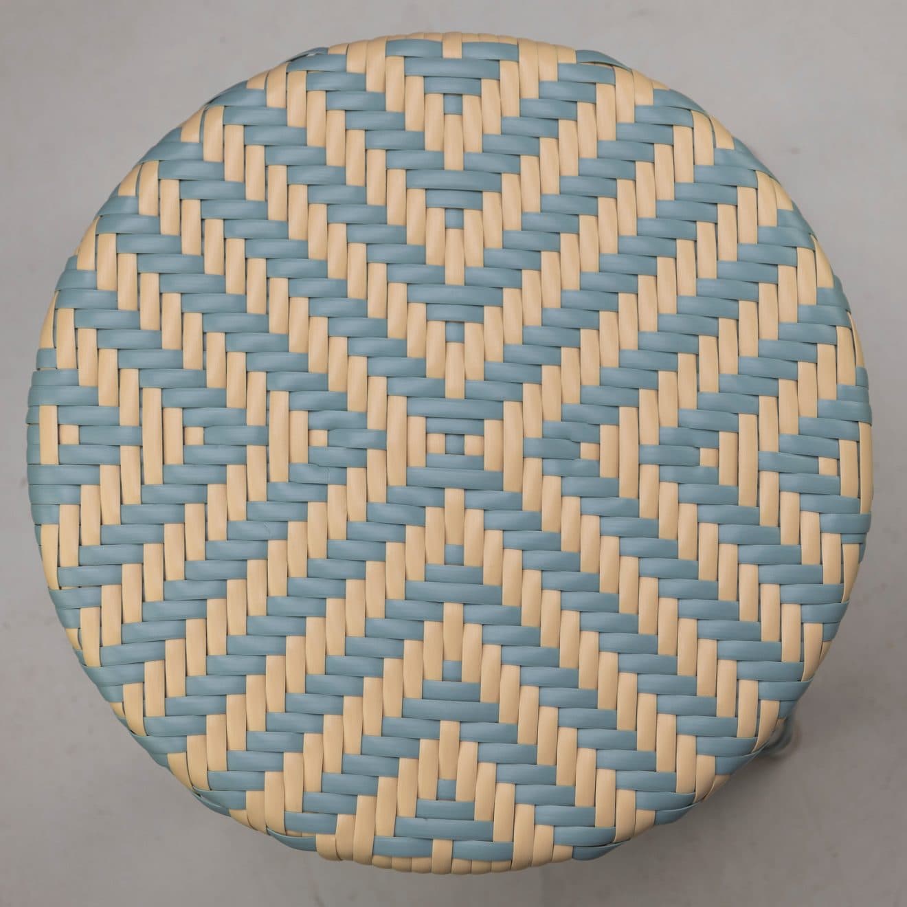 96915970 Hocker Todd Blauw Beige 4hr
