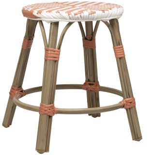 96915980 Hocker Todd Roze Wit 1