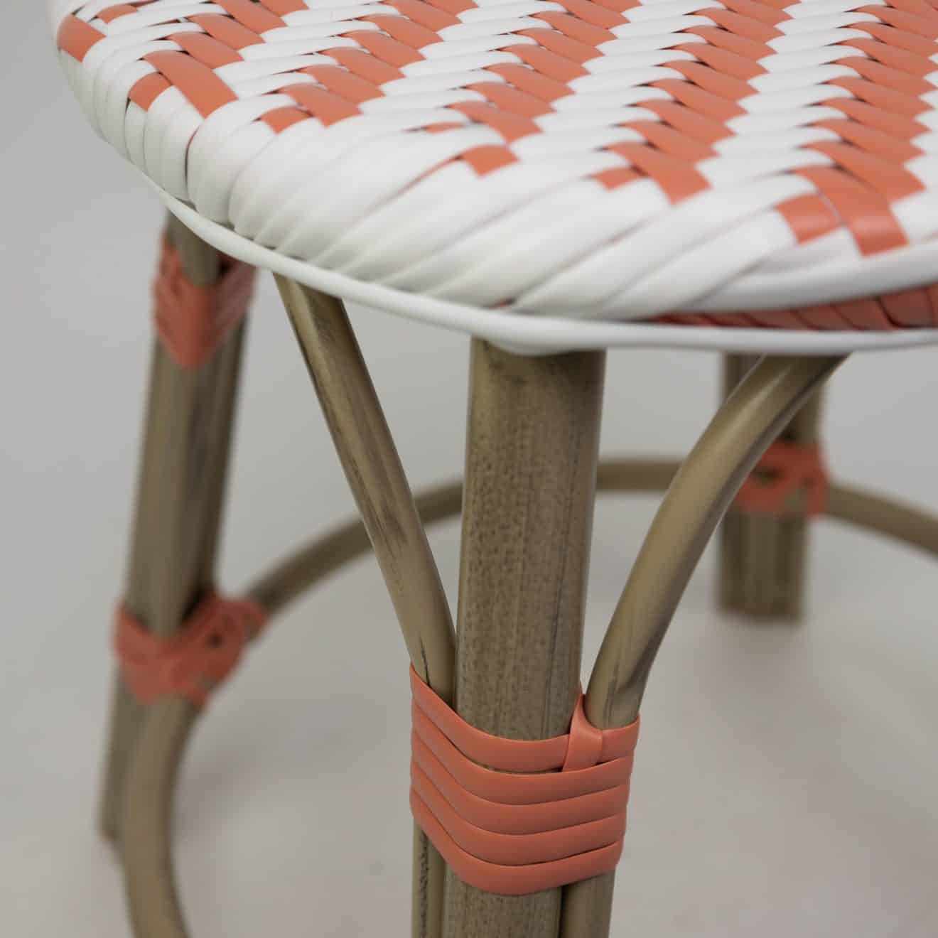 96915980 Hocker Todd Roze Wit 6hr