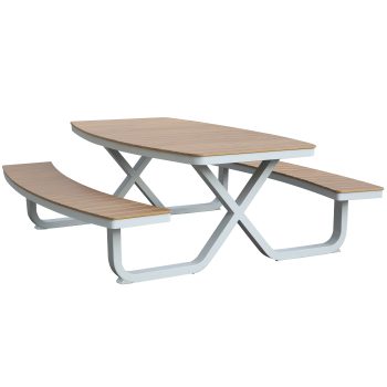 96916830 Troy Alu Picknickset 2.0 Wit 1hr