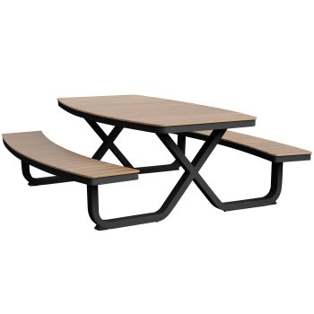 96916840 Troy Alu Picknickset 2.0 Zwart 1