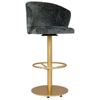 Barkruk Prade Swivel Blauw 1hr