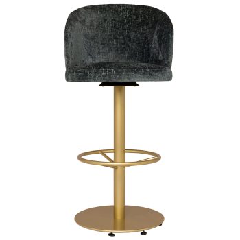 Barkruk Prade Swivel Blauw 2hr