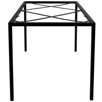 96912170 Enfiber Tafelframe 140x70 Zwart 3hr
