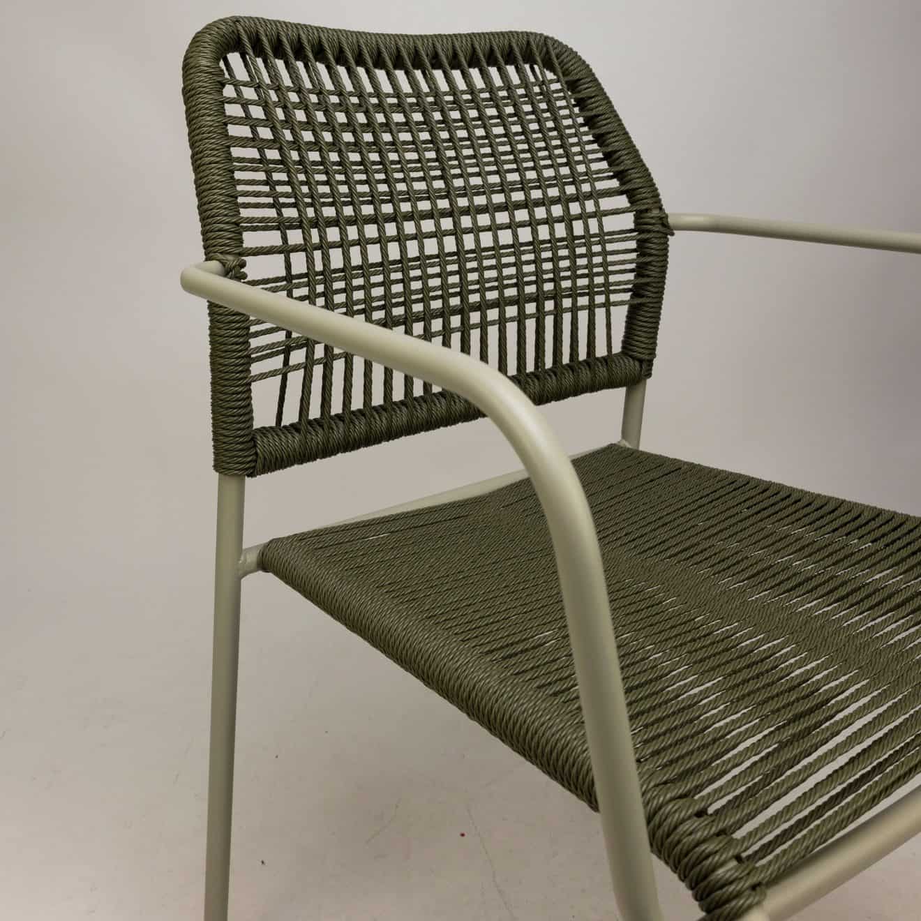 96916730 Terrasstoel Twist Groen 10hr
