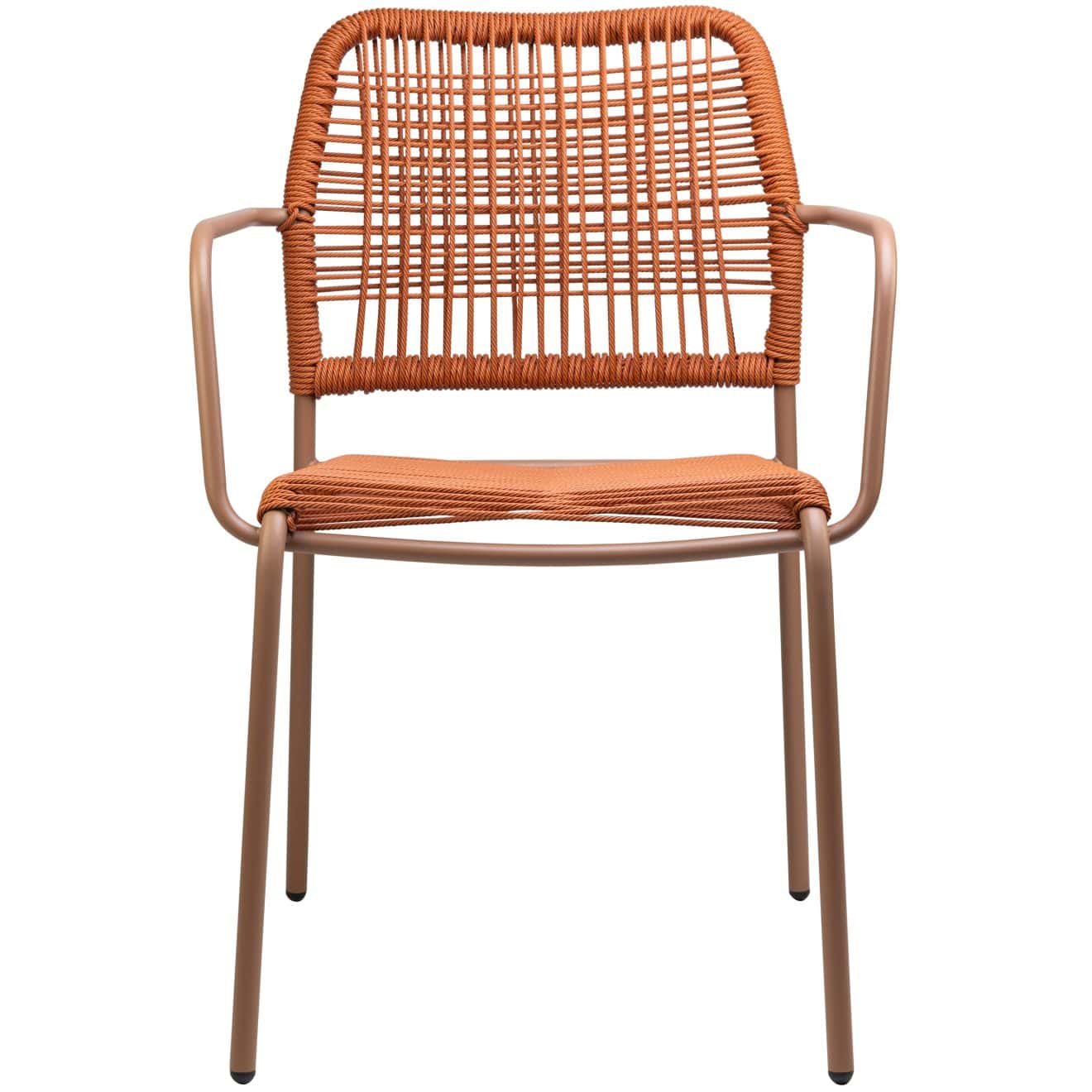 96916750 Terrasstoel Twist Oranje 2hr