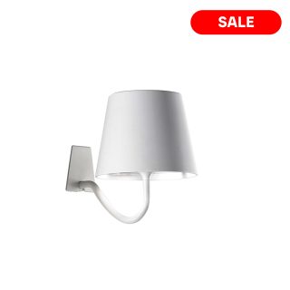 97114570 Wandlamp Poldina Wit 1hr Outlet