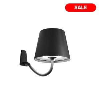 97114590 Wandlamp Poldina Antraciet 1hr Outlet