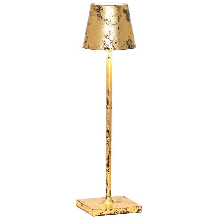 97114600 Tafellamp Poldina Micro Goud Zwart 1hr