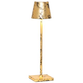 97114600 Tafellamp Poldina Micro Goud Zwart 1hr