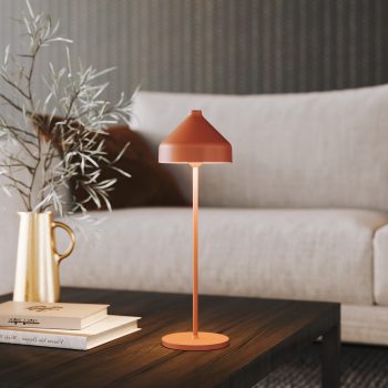 97114650 Tafellamp Amelie Terracotta 2hr