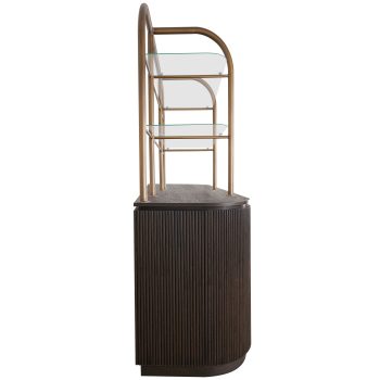 95200020 Salerno Wandkast Bruin Eiken 3hr