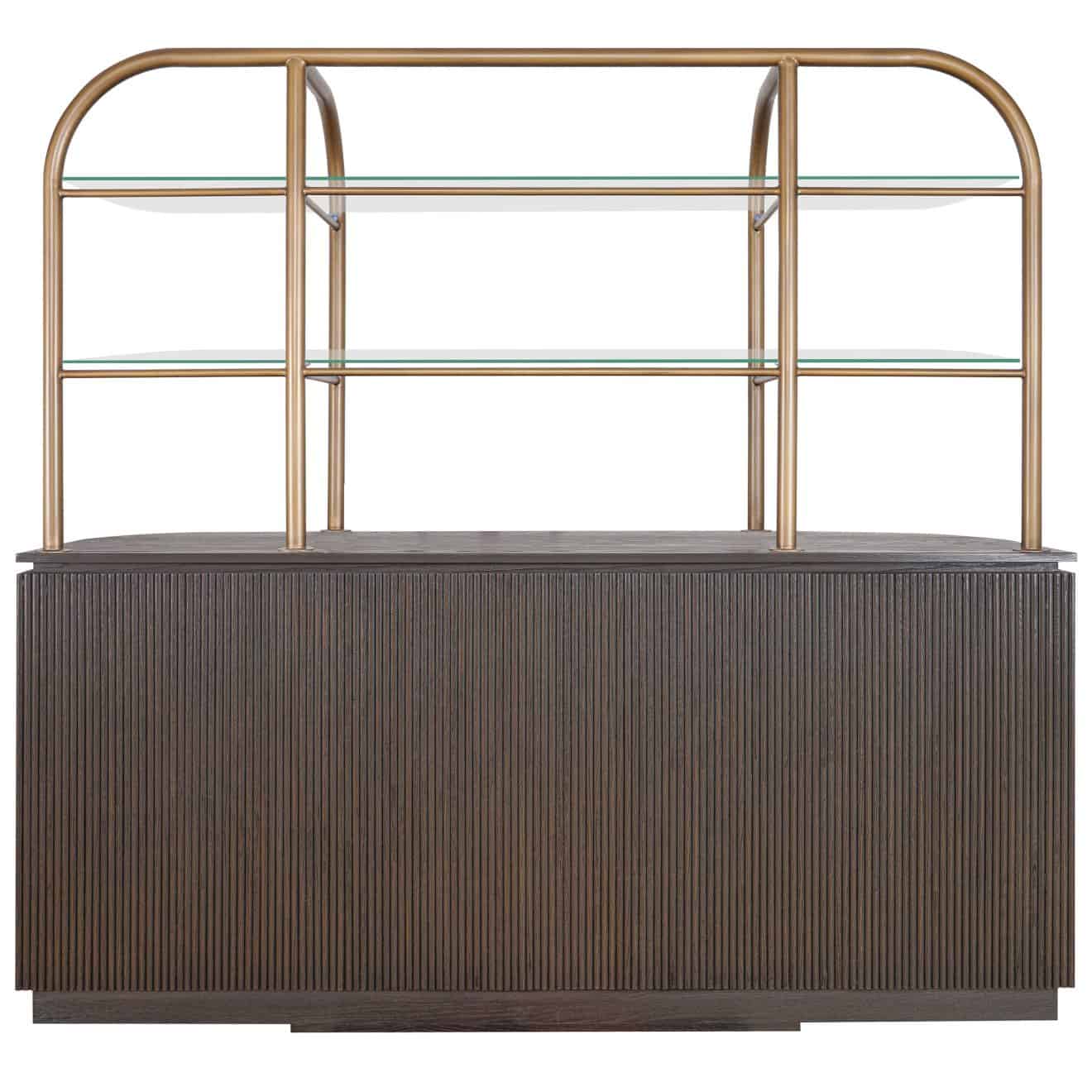 95200020 Salerno Wandkast Bruin Eiken 4hr