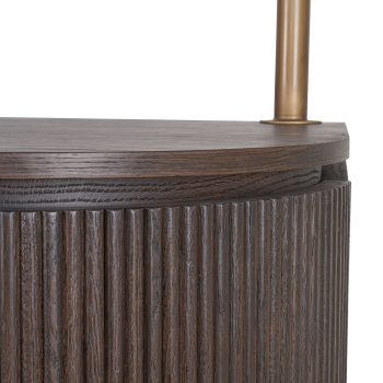 95200020 Salerno Wandkast Bruin Eiken 6hr