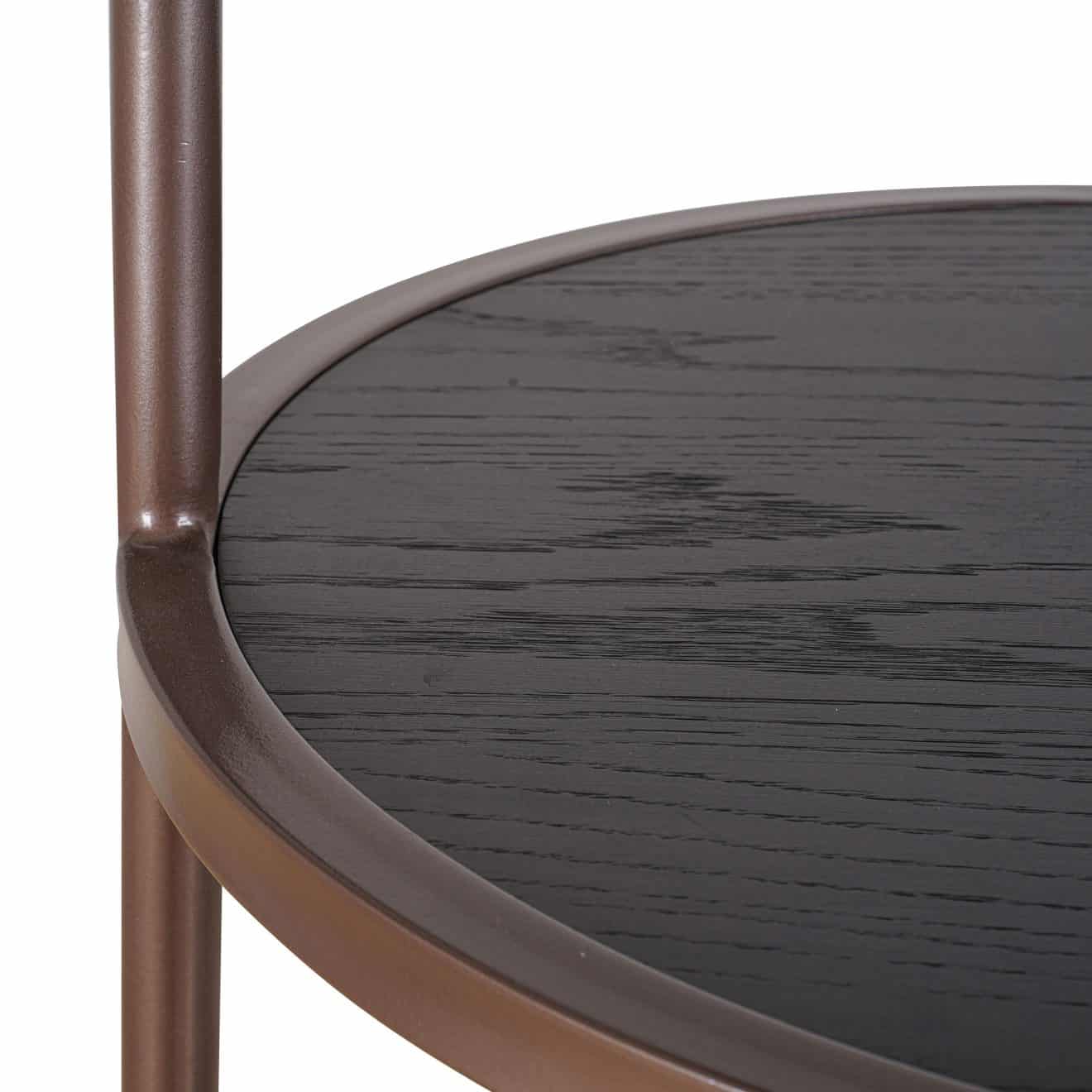 95200040 Positano Wandkast Zwart Eiken 6hr