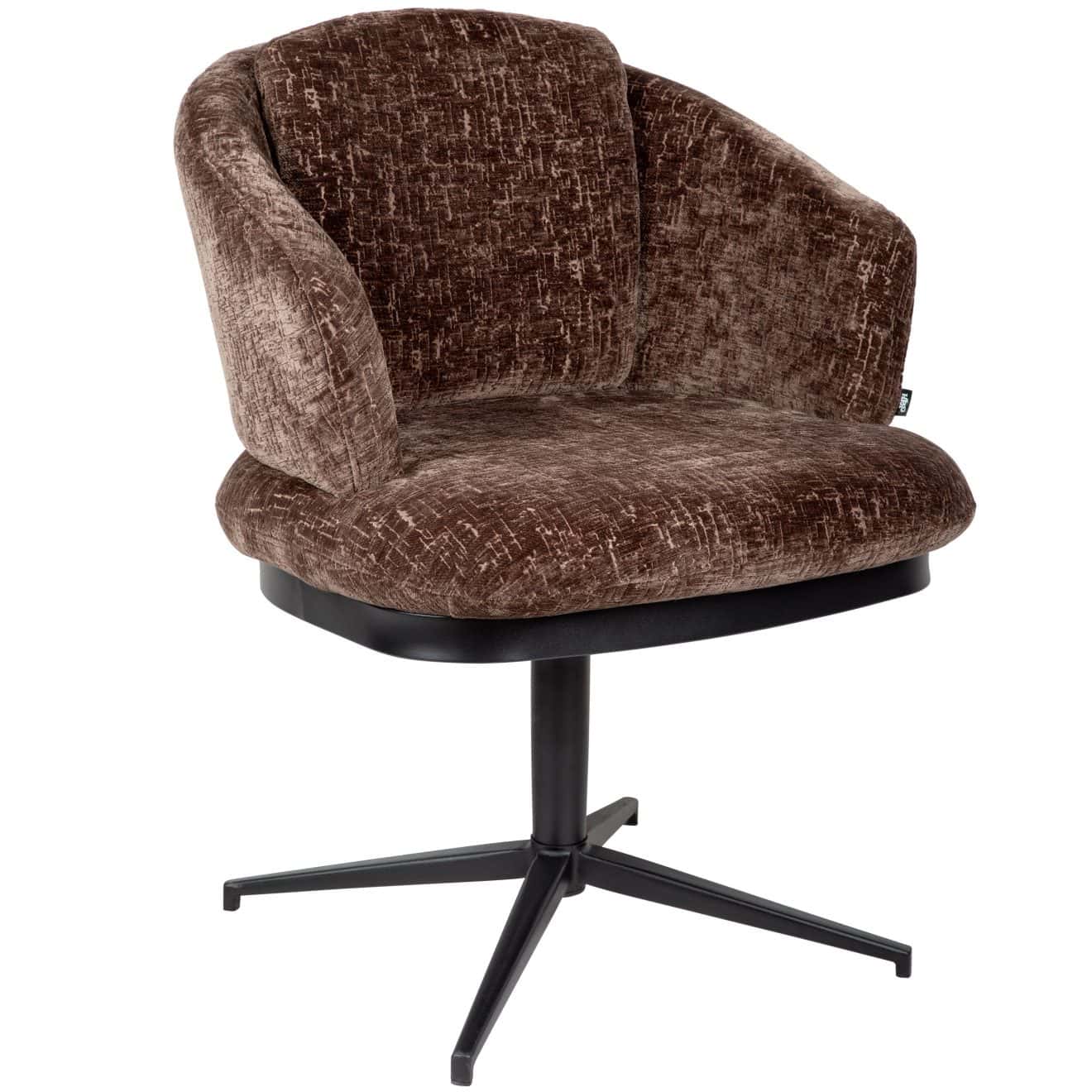 96125610 Sierra Armstoel Swivel Brown 1hr