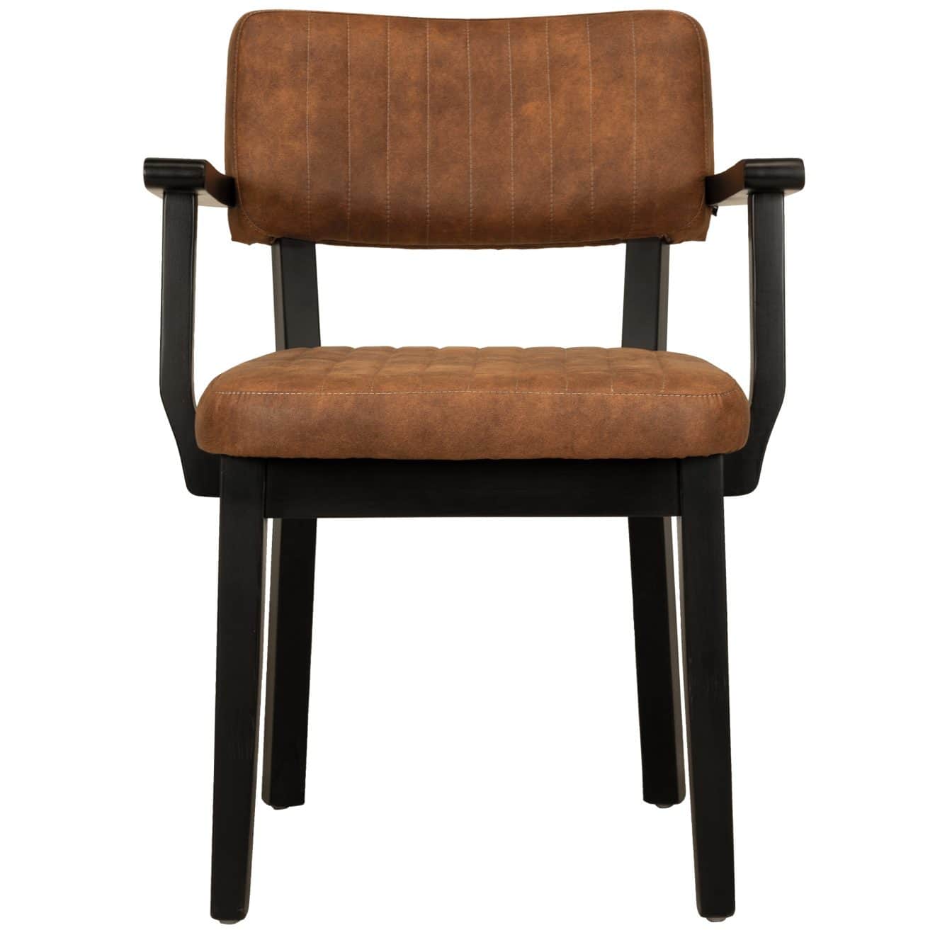 96124400 Armstoel Patrick Cognac 2hrr