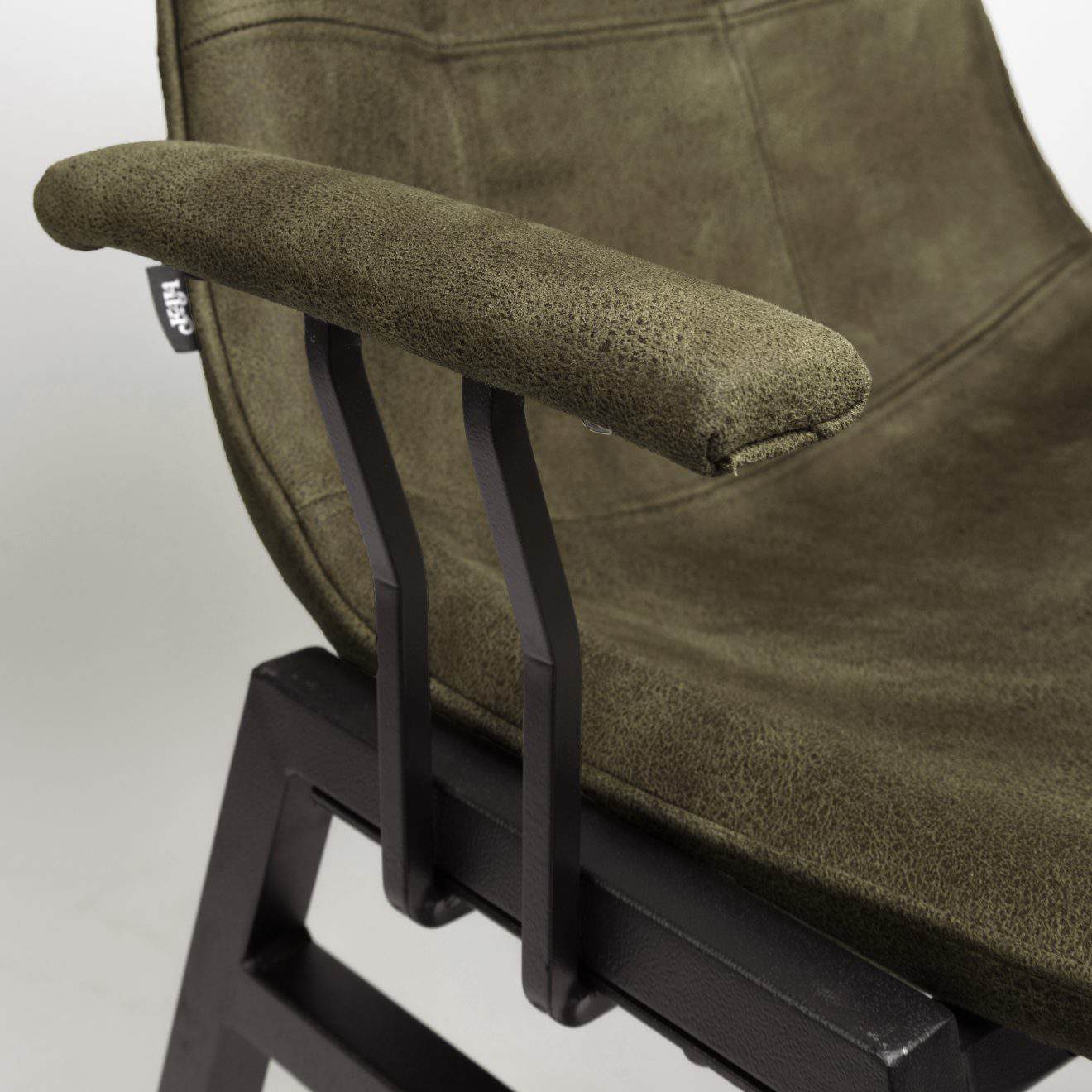 96807530 Stackchair Set Armleuningen Army 2hr