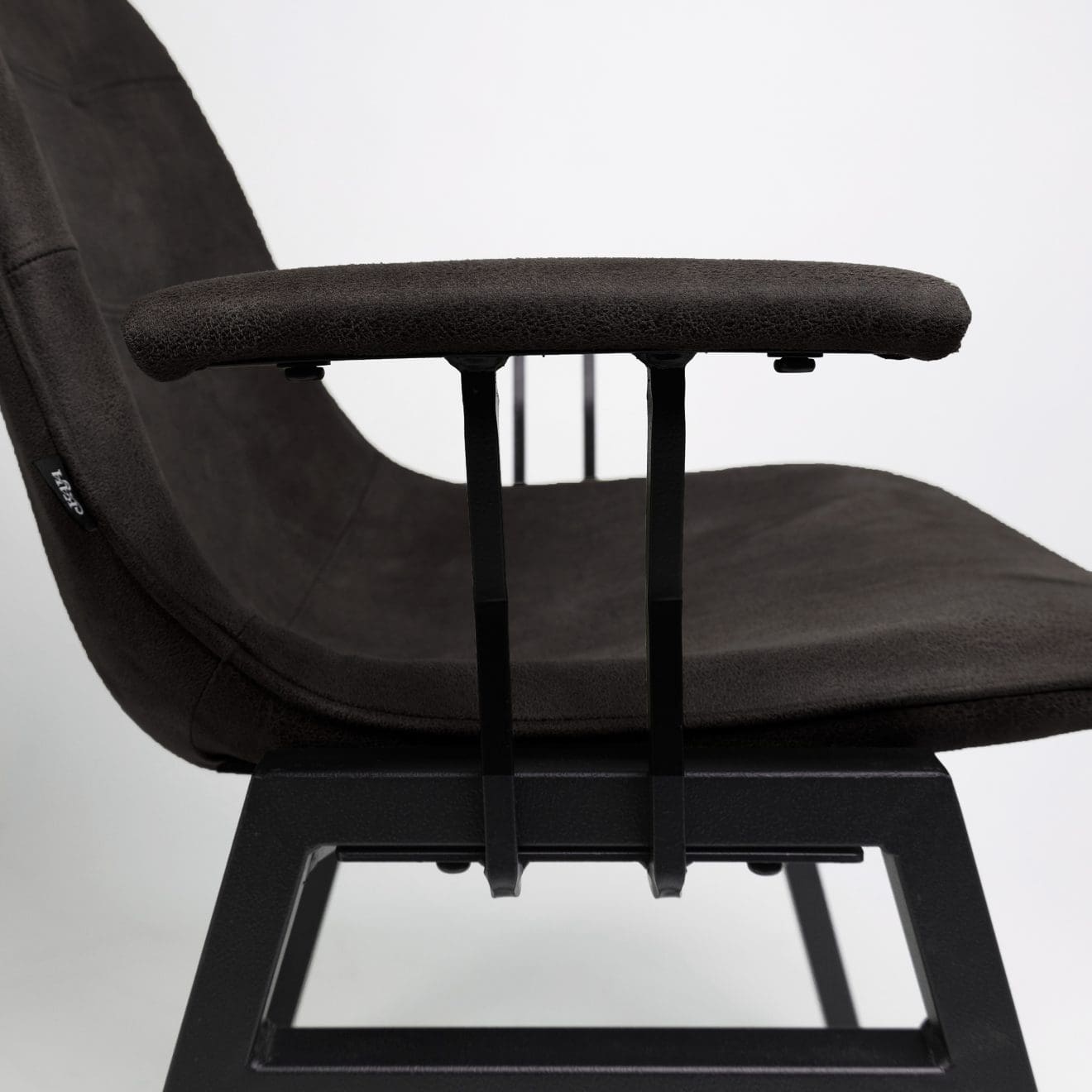 9680 Stackchair Set Armleuningen Black 3hr