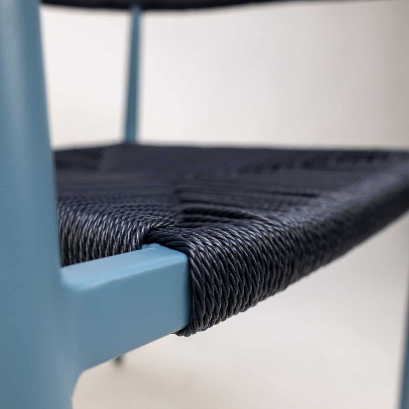 96917370 Terrasstoel Jonah Met Arm Blauw Navy 7hr