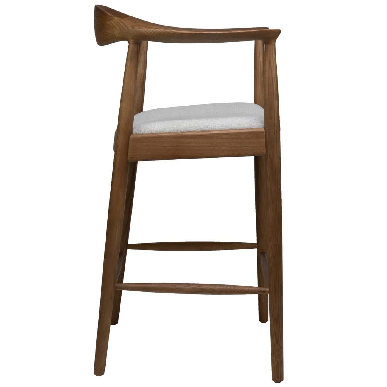 96206770 Barkruk Nordic Halfhoog Ash Beige 3hr
