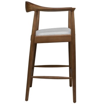 96206770 Barkruk Nordic Halfhoog Ash Beige 3hr
